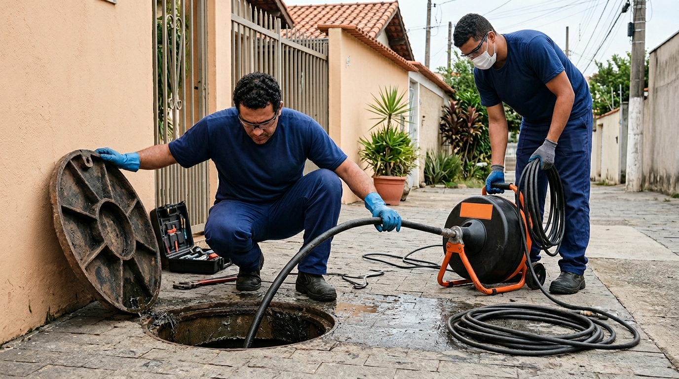 Desentupimento de esgoto perto de mim em Caxias do Sul-RS